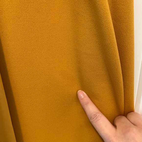 ASOS DESIGN Midi Satin Mix Skater Dress w/ Belt - Picture 6 of 7